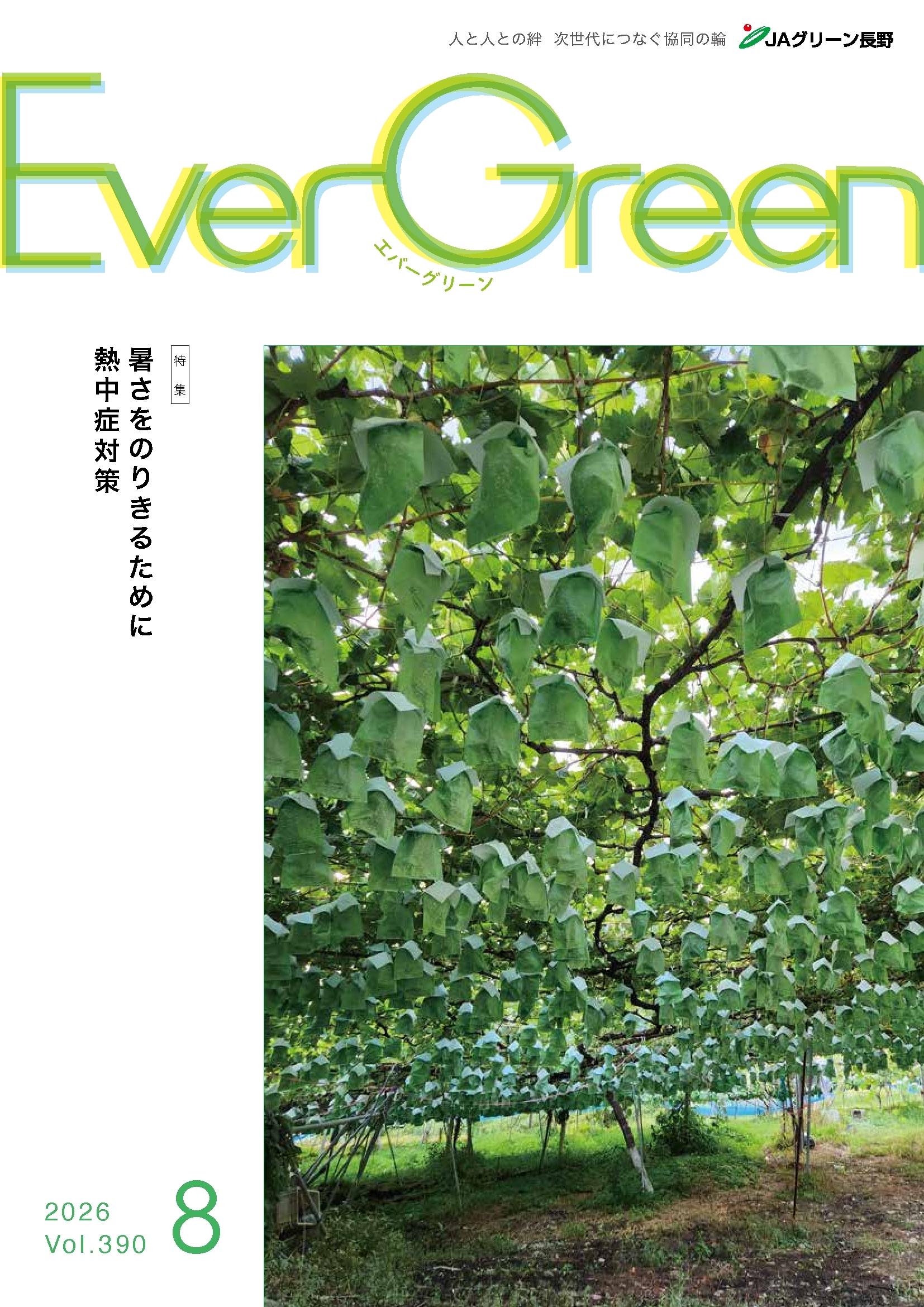 Ever Green8月号発行のご案内
