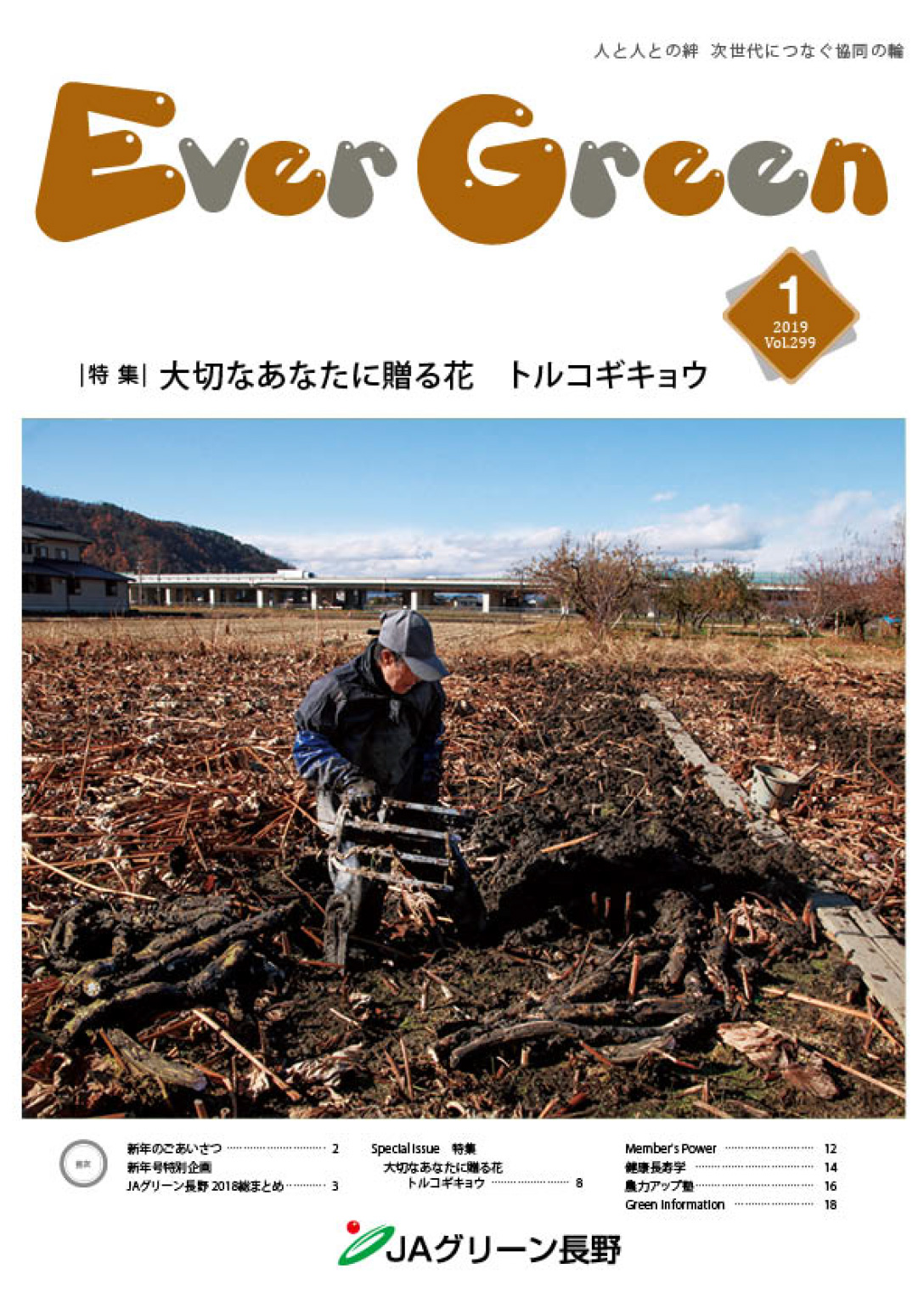 広報誌 ＥｖｅｒＧｒｅｅｎ 2019年1月号 発行のお知らせ
