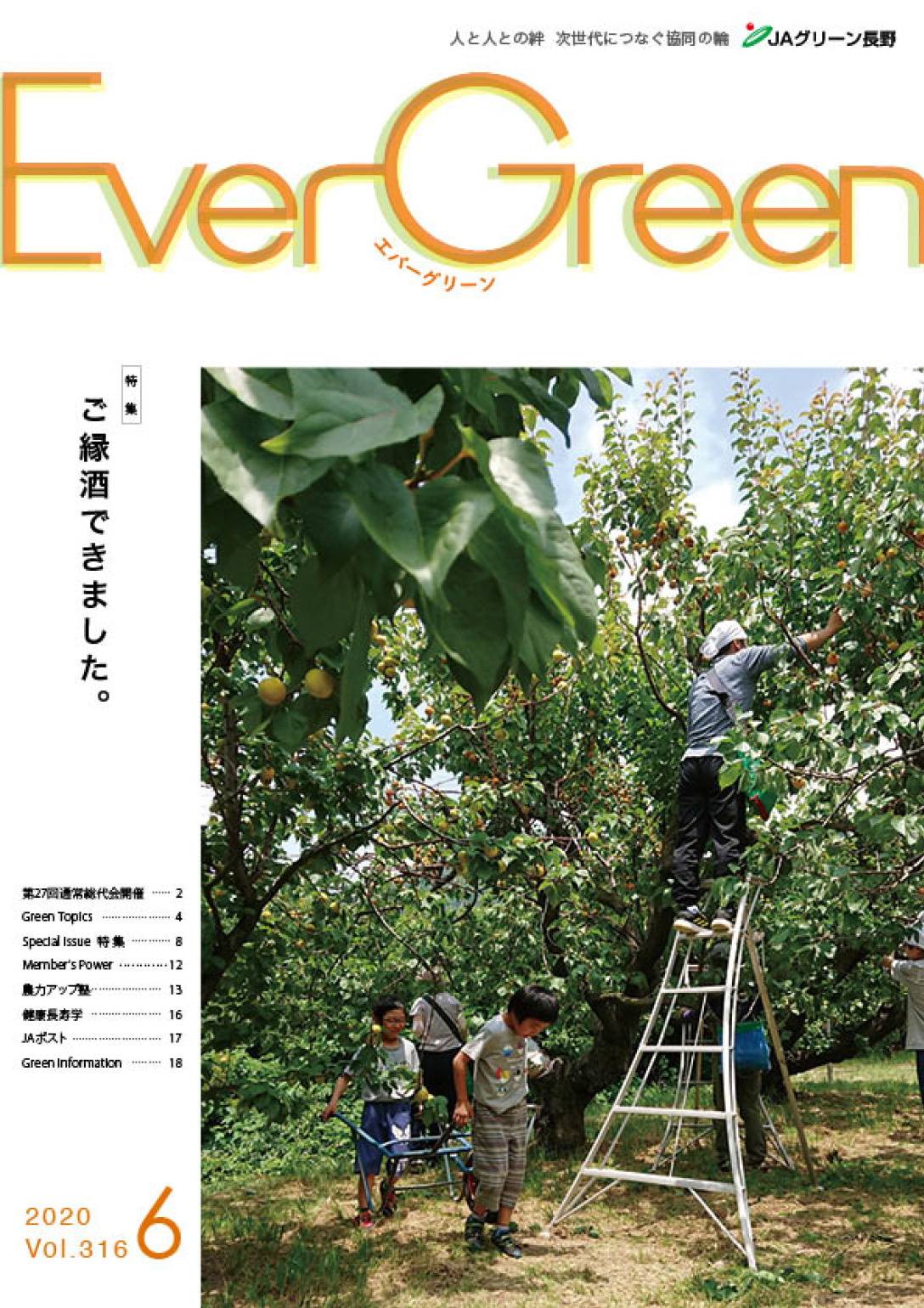 広報誌Ever Green 2020年6月号　発行のお知らせ