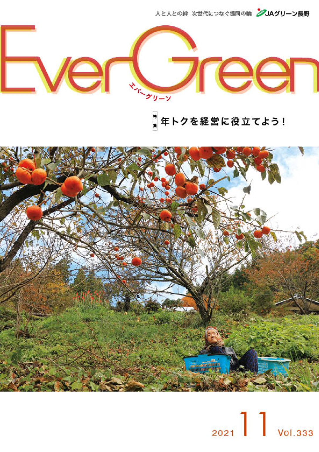 Ever Green11月号を発行しました