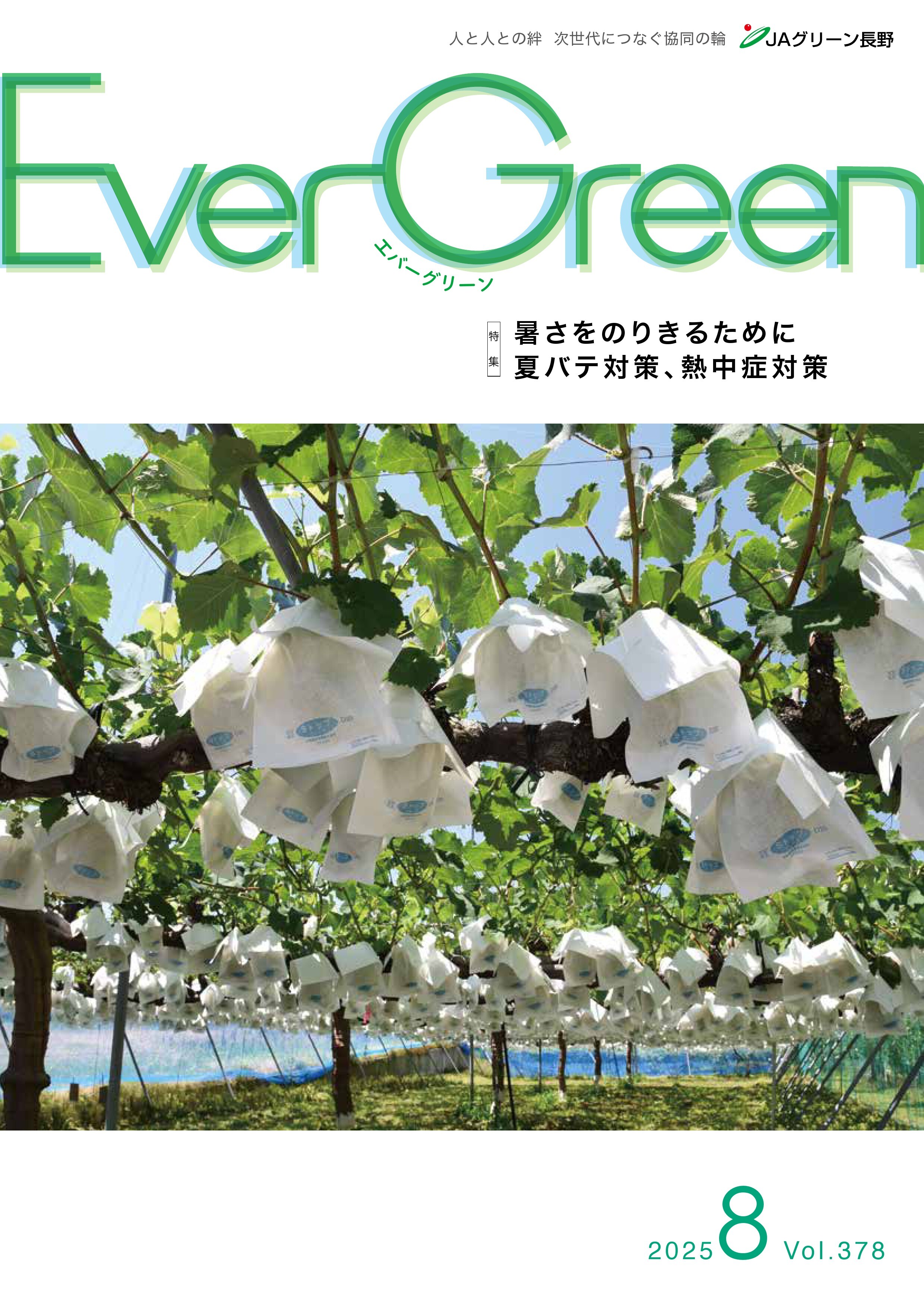Ever Green８月号発行のご案内