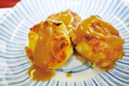 米粉を使ったジャガイモのもっちり焼き